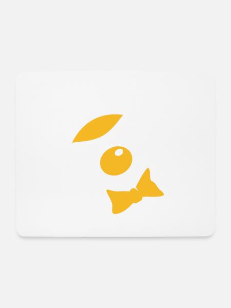 Ein Clown Gesicht - Mousepad (Querformat) - Weiß