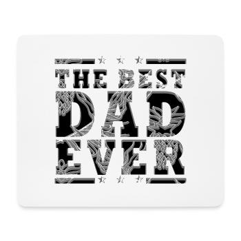 Cadeau Fête des pères Père meilleur papa Papa d'anniversaire - Tapis de souris (format paysage) - blanc - Devant