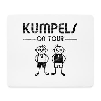 Kumpel Freunde Kumpels on Tour - Mousepad (Querformat) - Weiß - Vorne