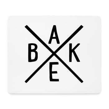 to bake - Mouse Pad (horizontal) - white - Front