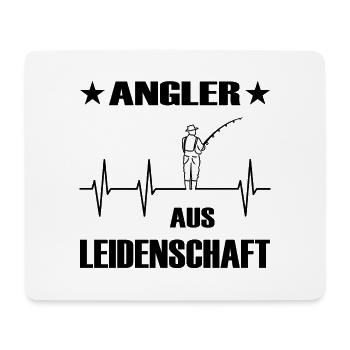 Angeln - Mousepad (Querformat) - Weiß - Vorne