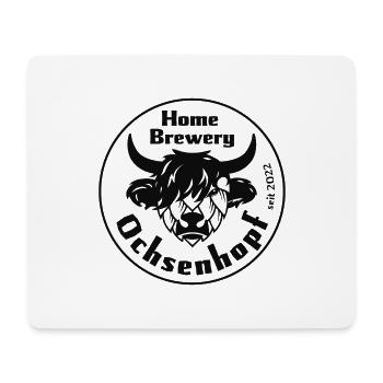 Ochsenhopfkopf - Mousepad (Querformat) - Weiß - Vorne