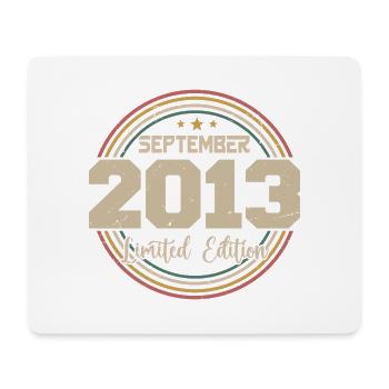 September-Geburtstagsgeschenk 2013 September-Geburtstagsgeschenk 2013 - Mousepad (Querformat) - Weiß - Vorne