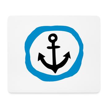 Anchor gift from the home maritime sailor - Mouse Pad (horizontal) - white - Front
