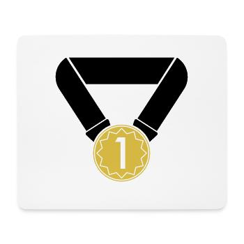 Medal 1st place - Mouse Pad (horizontal) - white - Front