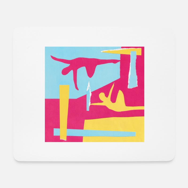 Ballettänzer - Mousepad (Querformat) - Weiß