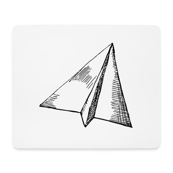 Paper planes - flying - Mouse Pad (horizontal) - white - Front