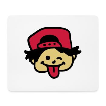 Frecher Junge 3 - Mousepad (Querformat) - Weiß - Vorne