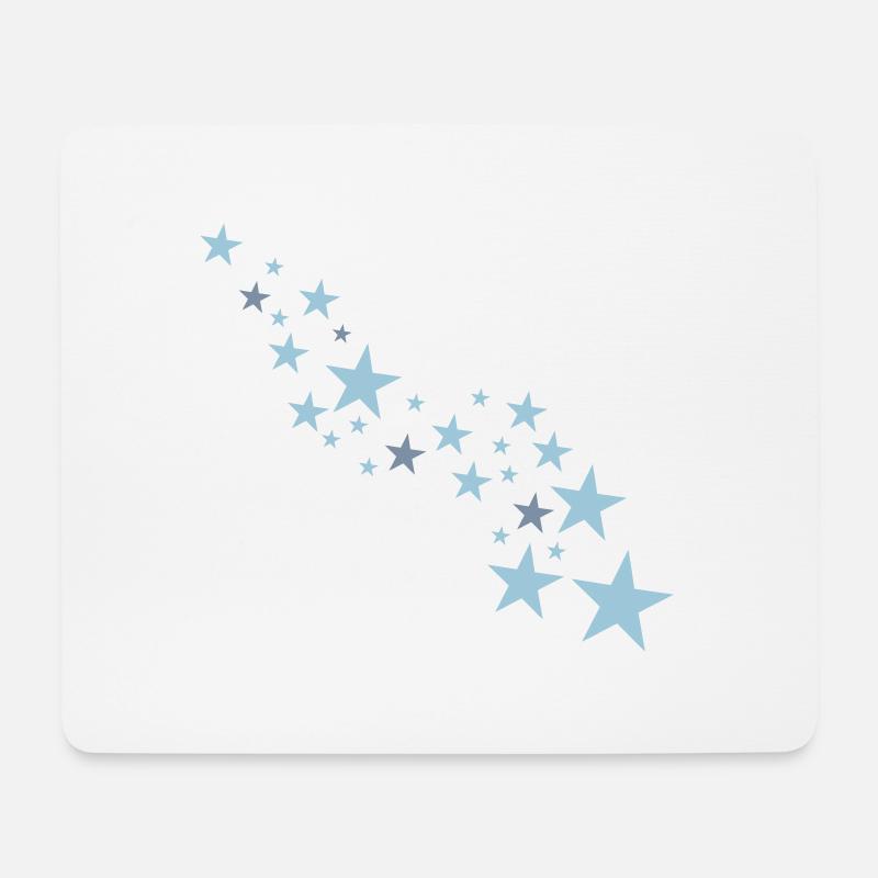 stars - Mousepad (Querformat) - Weiß