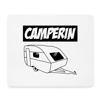 Camperin - Die besten Frauen der Welt! - Mousepad (Querformat) - Weiß - Vorne