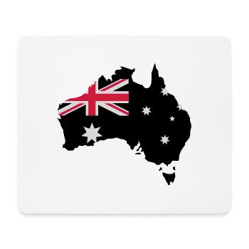 Australia - Mouse Pad (horizontal) - white - Front