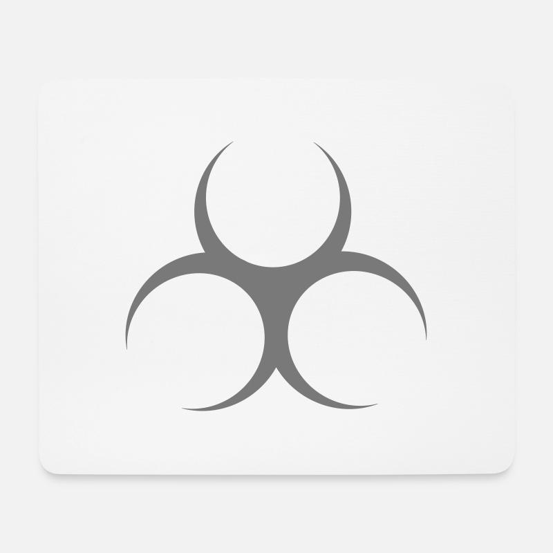 Biohazzard - Mousepad (Querformat) - Weiß