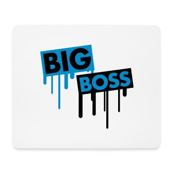 big_boss_graffiti - Tapis de souris (format paysage) - blanc - Devant