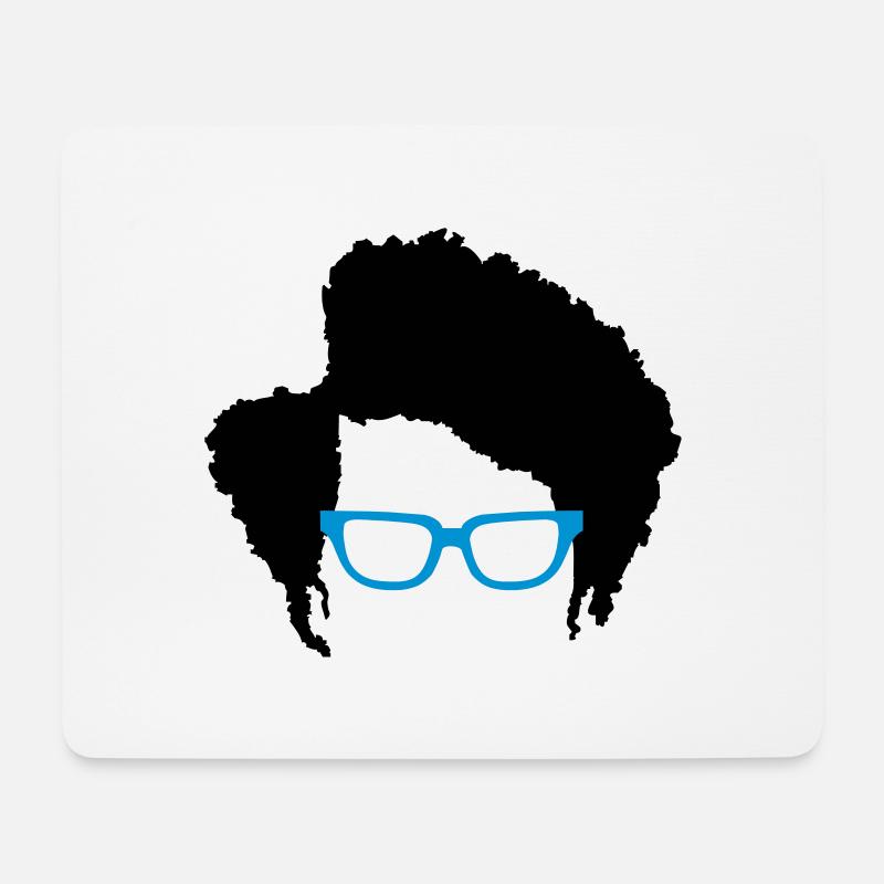 Moss IT-Crowd - Mousepad (Querformat) - Weiß