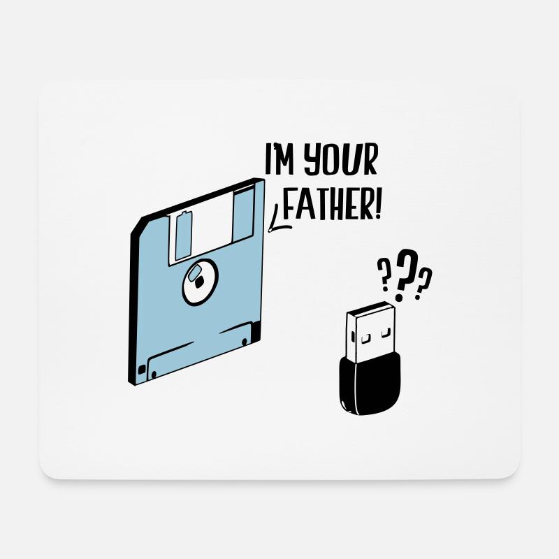 Ich bin dein Vater - Mousepad (Querformat) - Weiß