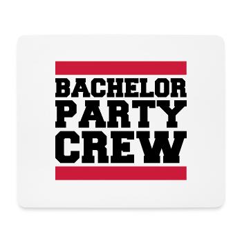 Bachelor Party Crew - Tapis de souris (format paysage) - blanc - Devant