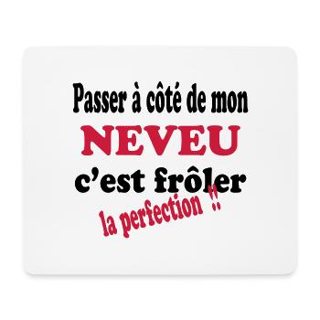 Mon NEVEU la perfection 111 - Mousepad (Querformat) - Weiß - Vorne