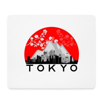 Tokyo - Mouse Pad (horizontal) - white - Front
