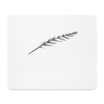Feather of course - Mouse Pad (horizontal) - white - Front