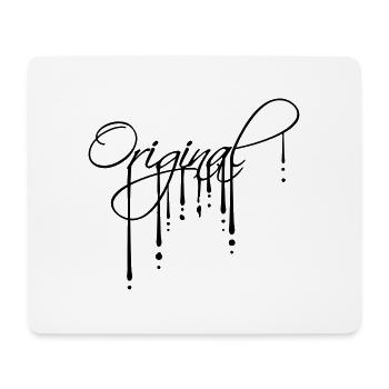 Logo Graffiti Original - Tapis de souris (format paysage) - blanc - Devant