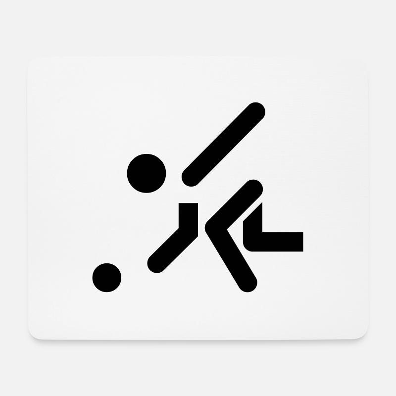 Kegler - Mousepad (Querformat) - Weiß