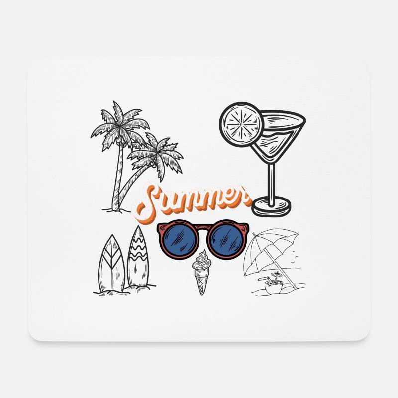 Buzzer - Mouse Pad (horizontal) - white