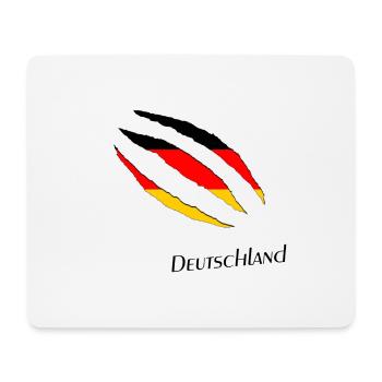 Deutschland - Mousepad (Querformat) - Weiß - Vorne