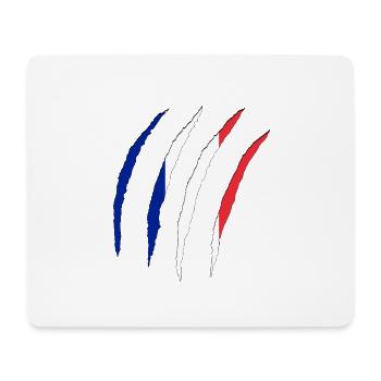 France Frankreich - Mousepad (Querformat) - Weiß - Vorne