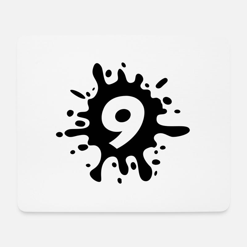 9 - Mousepad (Querformat) - Weiß