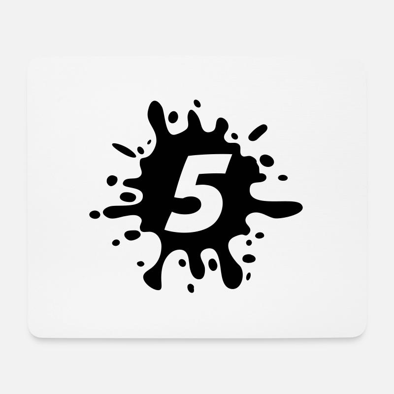 5 - Mousepad (Querformat) - Weiß