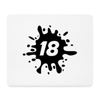 18 - Mouse Pad (horizontal) - white - Front