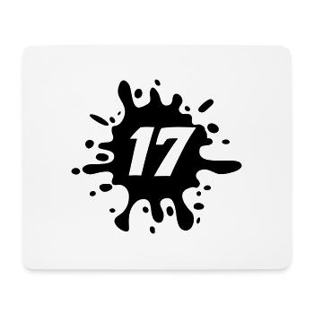17 - Mousepad (Querformat) - Weiß - Vorne
