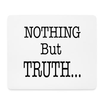 NothingButTruthVect - Mouse Pad (horizontal) - white - Front