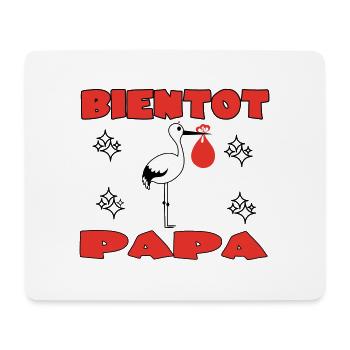 SOON TO BE A DAD - Mouse Pad (horizontal) - white - Front