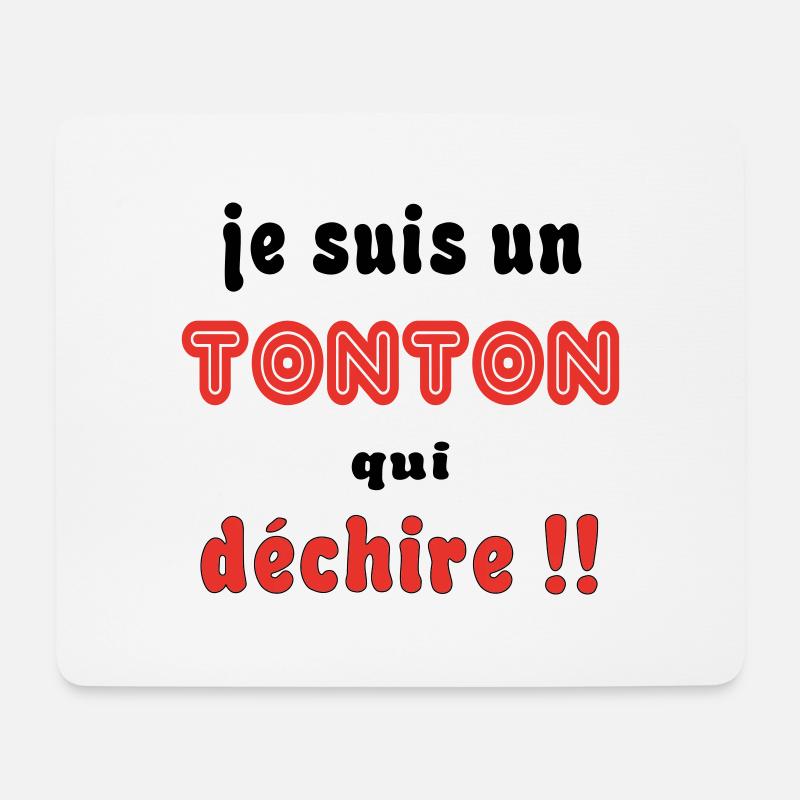 I'm an uncle... - Mouse Pad (horizontal) - white