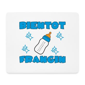 BALD BRÜDER - Mousepad (Querformat) - Weiß - Vorne