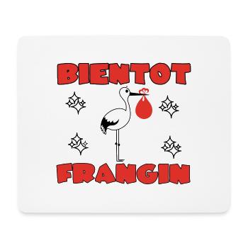 BALD BRUDER - Mousepad (Querformat) - Weiß - Vorne