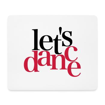Dansons - Dance Fashion - Tapis de souris (format paysage) - blanc - Devant