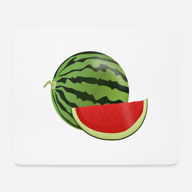 water melon wassermelone veggie fruits1112 - Mousepad (Querformat) - Weiß