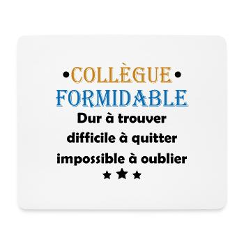 Collègue formidable dur à trouver - Tapis de souris (format paysage) - blanc - Devant
