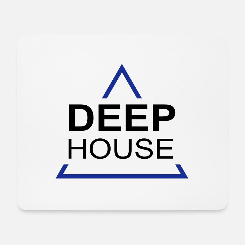 Deep House Design 001 - Mouse Pad (horizontal) - white