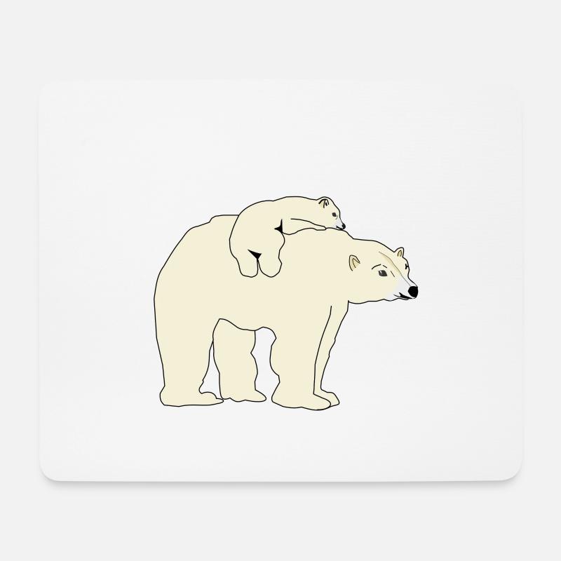 Muttertag - Mousepad (Querformat) - Weiß