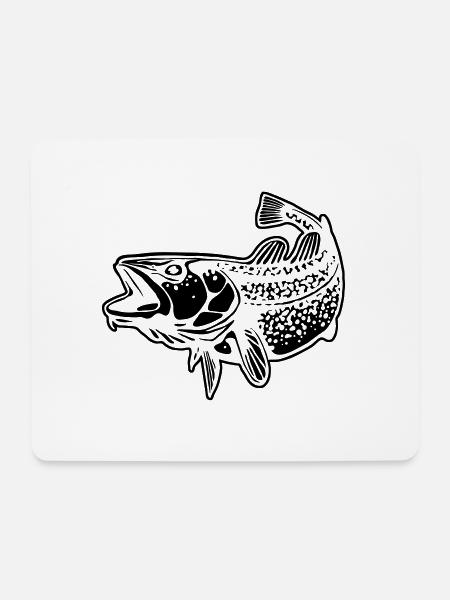 Dorsch - Mousepad (Querformat) - Weiß