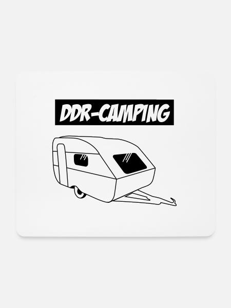 QEK Aero DDR camping - Mouse Pad (horizontal) - white