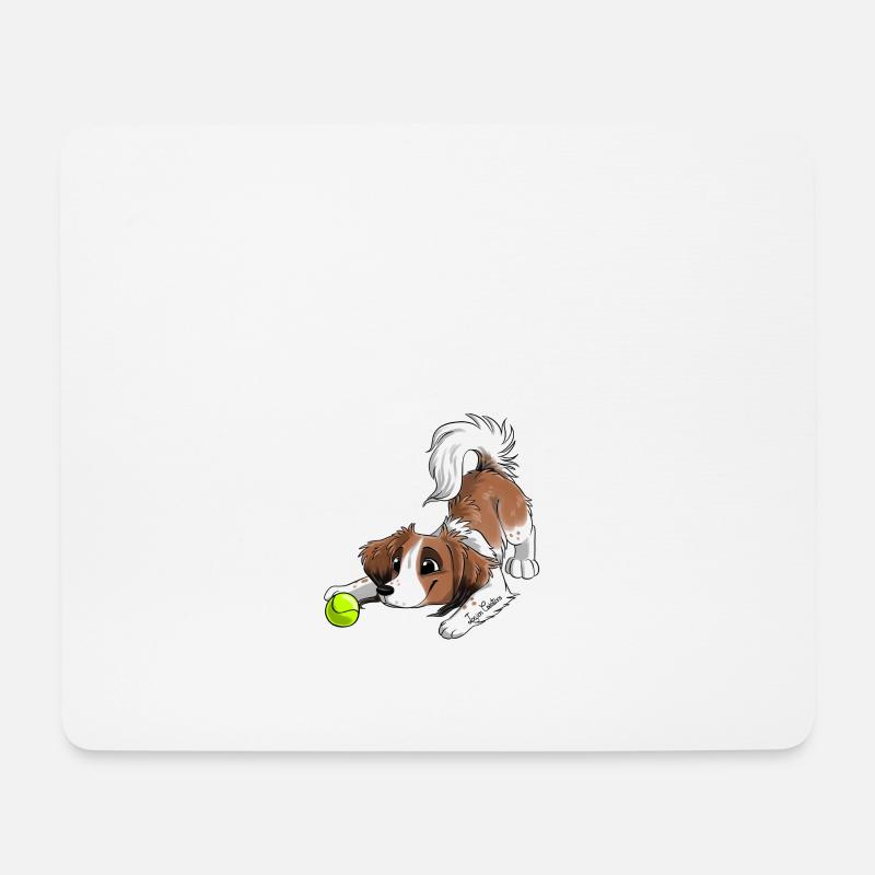 Der süßeste Kooiker - Mousepad (Querformat) - Weiß