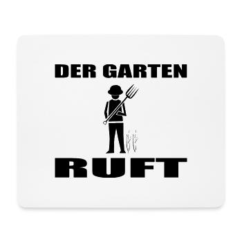Garten - Mousepad (Querformat) - Weiß - Vorne