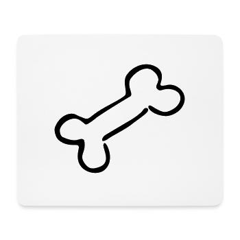 Bone Dog Bones Doctor Veterinarian Gift - Mouse Pad (horizontal) - white - Front