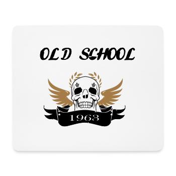 vieux school1963 - Tapis de souris (format paysage) - blanc - Devant
