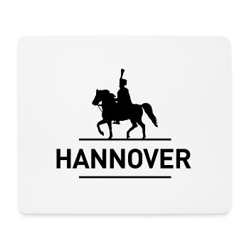 Roi de Hanovre - Tapis de souris (format paysage) - blanc - Devant