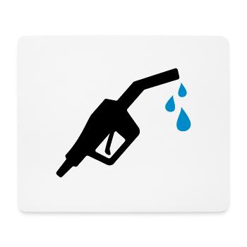 Tap gasoline - Mouse Pad (horizontal) - white - Front